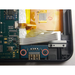 Замена USB-порта iNet M1001