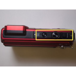Замена верхних кнопок Olympus TG-820 iHS